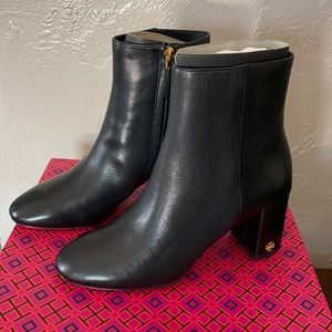 NWT Tory Burch Brooke 70mm Black Booties